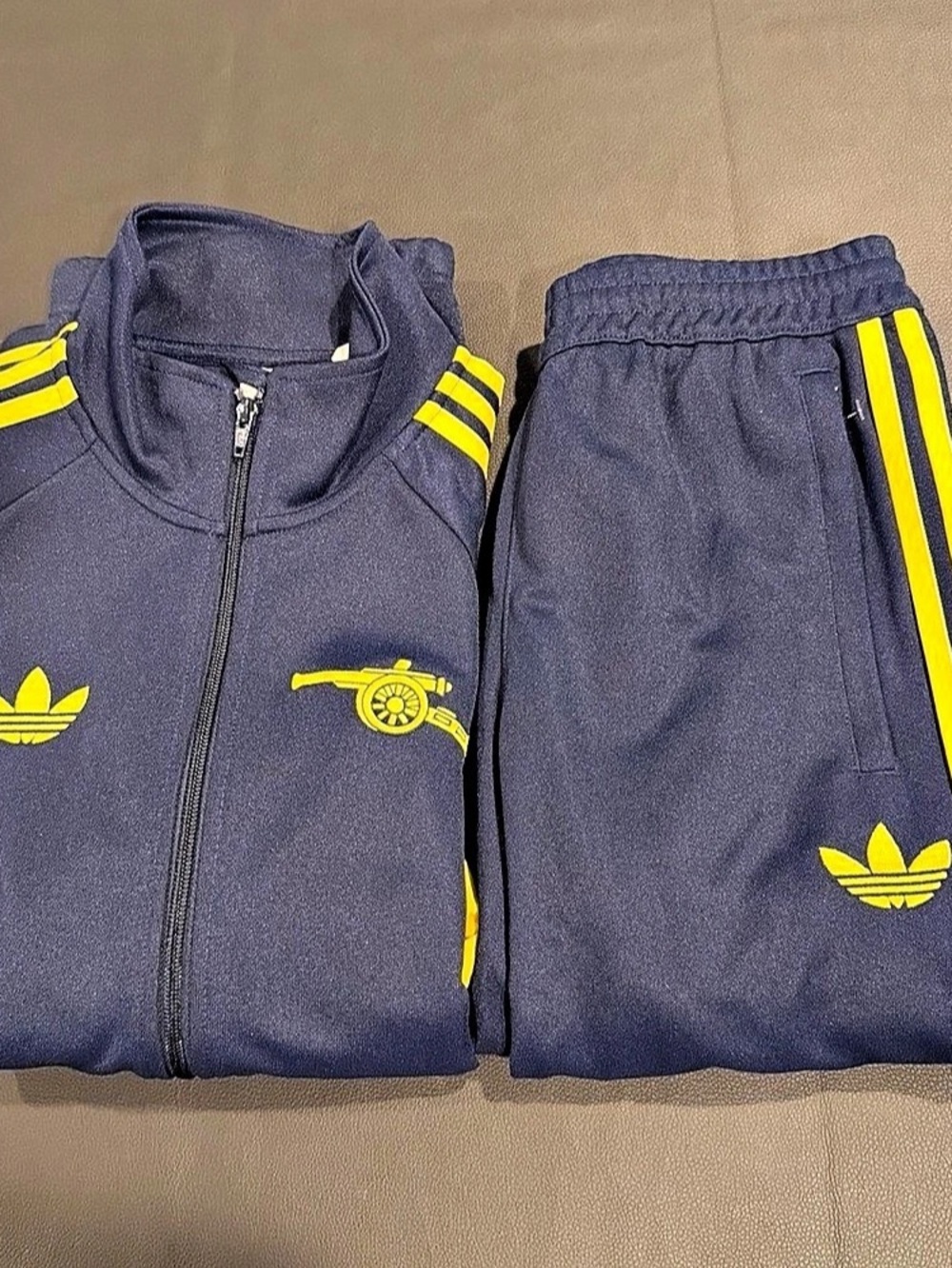 Adidas Arsenal FC LFSTLR Full Tracksuit Set Pants Jacket Men’s Size Small NWT